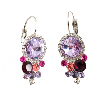Серьги Crystal~Swarovski арт.21172f