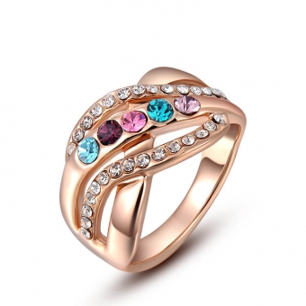 Кольцо Crystal~Swarovski арт.7087