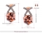 Серьги Crystal~Swarovski арт.7098