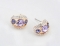 Серьги Crystal~Swarovski арт.7018