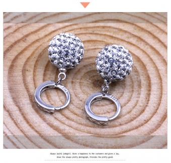 Серьги Crystal~Swarovski арт.2462