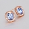 Серьги Crystal~Swarovski арт.10287