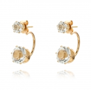 Серьги позолота 18k арт.2076