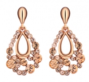 Серьги Crystal~Swarovski арт.90066