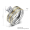 Кольцо позолота 18K арт.2406
