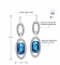 Серьги Crystal~Swarovski арт.21152