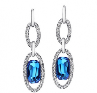Серьги Crystal~Swarovski арт.21152