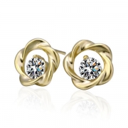 Серьги позолота 18K арт.10370