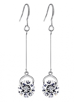 Серьги Crystal~Swarovski арт.90073