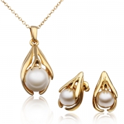 Комплект украшений позолота 18K арт.10104