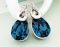 Серьги Crystal~Swarovski арт.10157