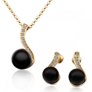 Комплект украшений позолота 18K арт.10120