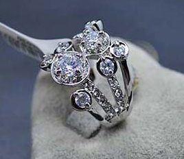 Кольцо позолота 18K арт.60079