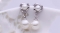 Комплект украшений белое 18K арт.10125